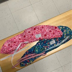 Blue sky pony scrub caps